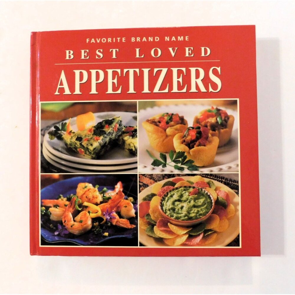 Favorite Brand Name Best Loved Appetizers Cookbook 2002 Hardcover Recipes